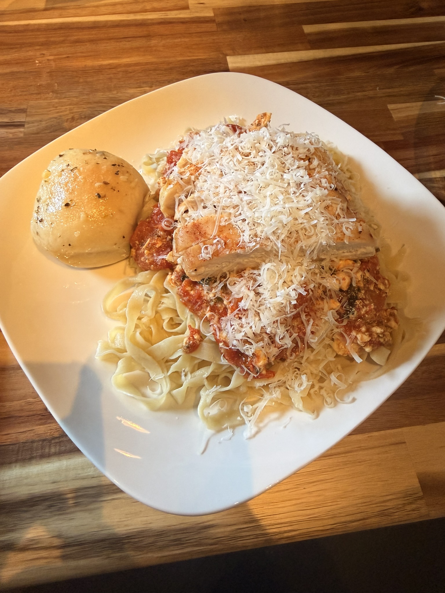 Fresh handmade pasta